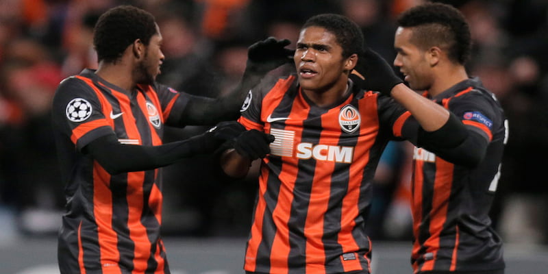 Douglas Costa có lập nhiều chiến công tại Shakhtar